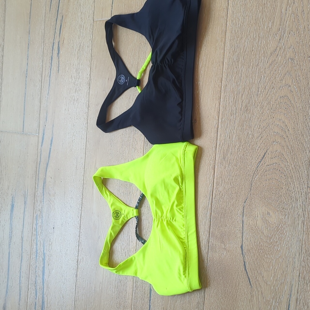 Lot of 2 size medium sports bras